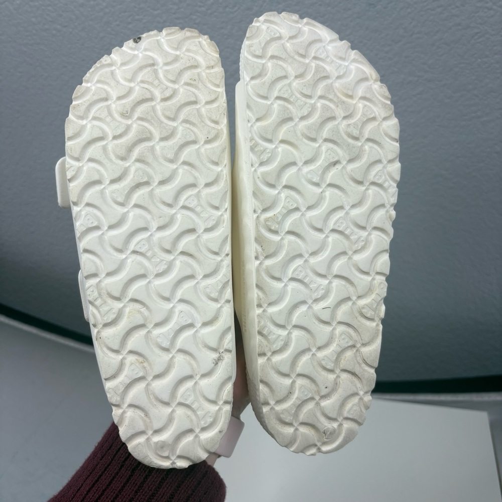 Birkenstock Arizona Essentials White Sandal Women’s 6 - Picture 10 of 12